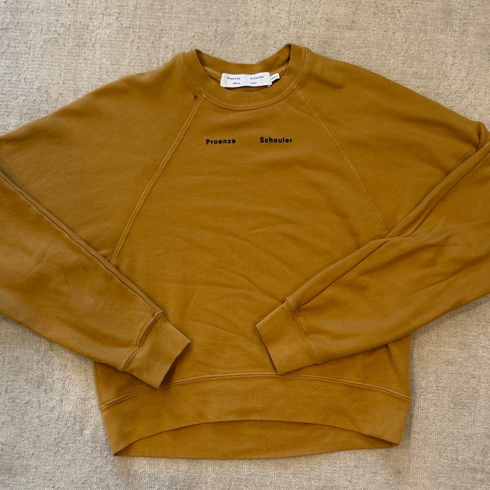 Proenza Schouler Women’s Tan Crewneck Sweater